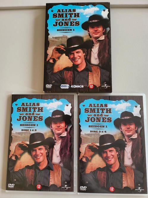 Dvd Alias Smith and Jones seizoen 1 | 4 dvdbox, Cd's en Dvd's, Dvd's | Tv en Series, Actie en Avontuur, Ophalen of Verzenden