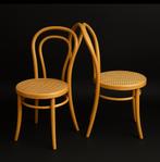 Eyecatchers deze set Vintage Thonet stoelen, Ophalen, Gebruikt, Twee, Bruin