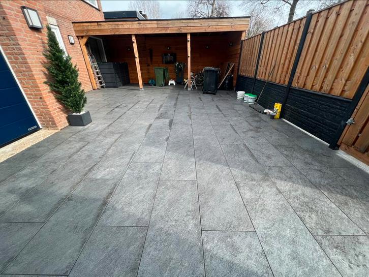 Stratenmaker / hovenier / tuinman /, Tuin en Terras, Tegels en Klinkers, Nieuw, Terrastegels, Beton, 10 m² of meer, Ophalen