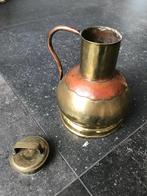Koperen pot met deksel, Antiek en Kunst, Ophalen of Verzenden, Koper