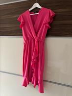 Te koop leuke, nieuwe ongedragen roze jurkje maat S/M, Ophalen of Verzenden, Roze, Maat 36 (S)