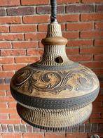 Vintage hanglamp terracotta aardewerk kap., Verzamelen, Retro, Ophalen of Verzenden, Huis en Inrichting