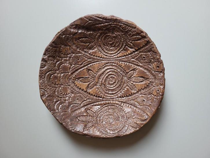 Schitterend Handgemaakt Kunstwerk, Antiek en Kunst, Antiek | Keramiek en Aardewerk, Ophalen of Verzenden