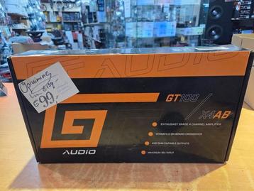 Gt audio 4 kanaals versterker gt100x4ab beschikbaar voor biedingen