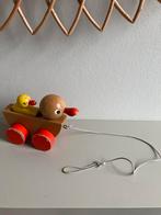 Trek eend met baby beschadigd, Ophalen of Verzenden, Zo goed als nieuw, Duw- of Trekspeelgoed