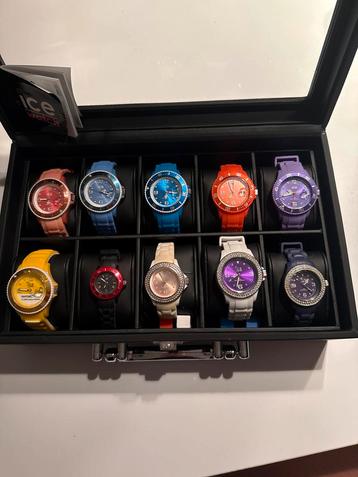 Ice Watch Collectie - 10 Horloges in luxe box beschikbaar voor biedingen