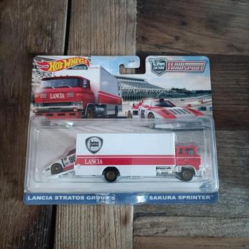 hot wheels Lancia Stratos Group 5 + Sakura Sprinter 42