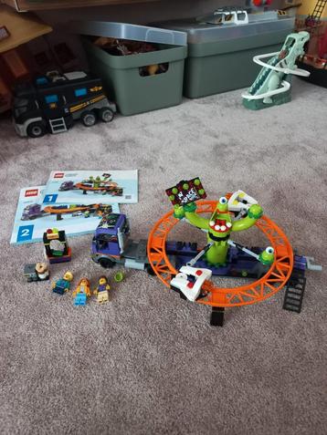 Lego City Space Ride Amusement Truck beschikbaar voor biedingen