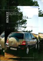 Brochure Renault Scenic RX4 2000, Boeken, Auto's | Folders en Tijdschriften, Gelezen, Verzenden, Renault