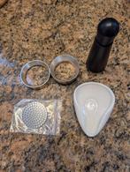 Barista espresso coffee accessories, Witgoed en Apparatuur, Koffiezetapparaten, Ophalen, Zo goed als nieuw, Koffiemachine, Koffiebonen