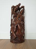 Houten beeld Indonesië Bali - Ramayana, Antiek en Kunst, Ophalen of Verzenden
