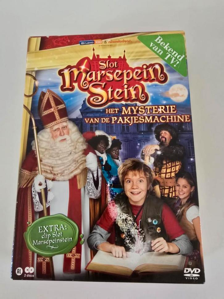 Dvd slot marsepein stein het mysterie van de pakjesmachine, Cd's en Dvd's, Dvd's | Kinderen en Jeugd, Zo goed als nieuw, Film