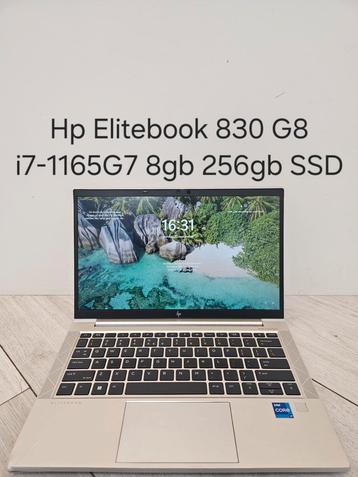 Spotprijs: Hp EliteBook 830 G8 i7-1165G7 8gb ram 256gb SSD beschikbaar voor biedingen