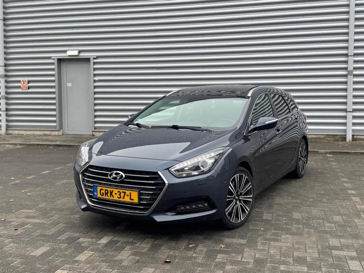 Hyundai I40 Wagon 2.0 GDI AUTOMAAT|PANO|LEDER|VOL OPTIES!, Auto's, Hyundai, Particulier, i40, ABS, Achteruitrijcamera, Adaptieve lichten