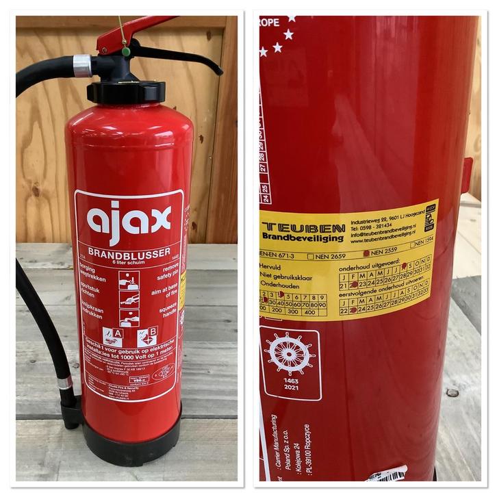 Brandblussers, Huis en Inrichting, Brandblussers en Brandkasten, Gebruikt, Brandblusser, Ophalen