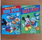 Donald duck big fun pocket 2x, Boeken, Stripboeken, Meerdere stripboeken, Ophalen of Verzenden, Zo goed als nieuw, Walt Disney