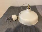 Mooie witte hanglamp, Ophalen of Verzenden, Gebruikt, Minder dan 50 cm