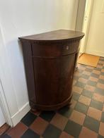 Oud houten  half rond kastje, Ophalen of Verzenden
