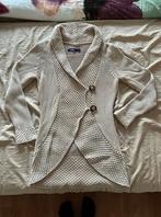 Beige lang Mexx vest mt (X)S, Mexx, Beige, Ophalen of Verzenden, Maat 36 (S)