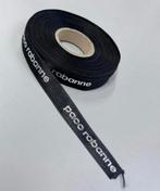 XL Lint Paco Rabanne - zwart zilver 1 CM X 25 M Meter nieuw, Hobby en Vrije tijd, Ophalen of Verzenden, A, A, A