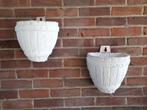 2 Beton wand bloempotten, Ophalen, Gebruikt, Tuin, Overige vormen