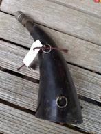 Antieke 19e eeuwse Kruithoorn, Ophalen of Verzenden