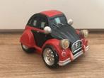 Citroën 2cv Dolly spaarpot 12,5 cm polystone, Verzamelen, Ophalen of Verzenden, Zo goed als nieuw, Steen, Aardewerk of Keramiek