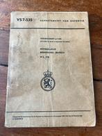 KL Voorschrift .50 cal M2 HB browning machinegeweer DAF AMX, Verzamelen, Militaria | Tweede Wereldoorlog, Nederland, Landmacht