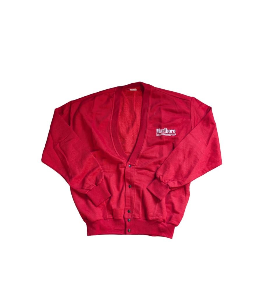 90s Marlboro World Championship Team Embroidered Cardigan, Marlboro, Marlboro, Maat 56/58 (XL), Zo goed als nieuw