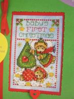 Borduurpatroon Baby eerste Kerst Feest   nr 5798, Verzenden, Nieuw, Handborduren, Patroon