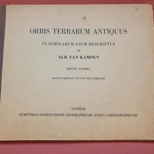 Orbis Terrarum Antiques Albert van Kampen, Boeken, Atlassen en Landkaarten, Gelezen, Wereld, Ophalen of Verzenden