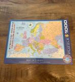 Map of Europe - Eurographics puzzle 1000, Ophalen of Verzenden, 500 t/m 1500 stukjes, Nieuw, Legpuzzel