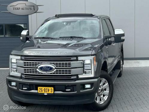 Ford F350 Platinum 6.7 V8 Powerstroke 4X4 C Kenteken, Auto's, Ford Usa, Bedrijf, Te koop, F-350, 4x4, ABS, Airconditioning, Apple Carplay