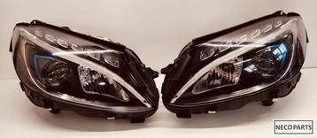 C KLASSE W205 LED KOPLAMP HYBRID ORIGNEEL BLUE ORIGINEEL  beschikbaar voor biedingen
