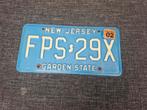 Kentekenplaat New Jersey USA Nummerbord Nummerplaat License, Ophalen of Verzenden, Gebruikt, Auto's