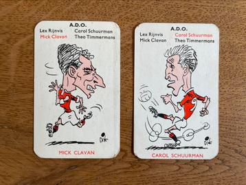 ADO Den Haag voetbalplaatjes Monty Dik Bruynesteyn beschikbaar voor biedingen