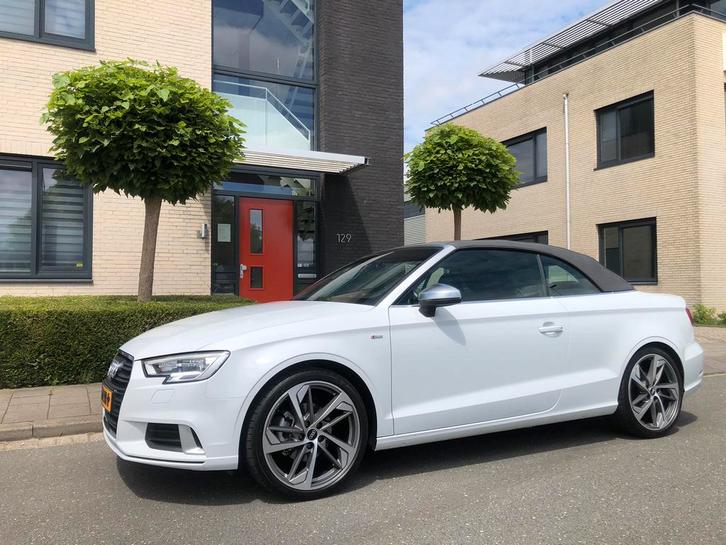 Audi A3 cabriolet 1.4 Tfsi 150pk S3 facelift 2017 Wit, Auto's, Audi, Particulier, A3, Airbags, Airconditioning, Alarm, Boordcomputer