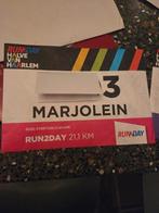 Startbewijs halve marathon van Haarlem 21,5km, Tickets en Kaartjes, Eén persoon, September