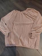 Prachtige plissé blouse / shirt, Kleding | Dames, Blouses en Tunieken, Beige, Maat 42/44 (L), Ophalen of Verzenden, Norah