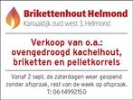 Zaterdag geopend van 9.00 uur tm 16.00 uur hout briketen enz, 6 m³ of meer, Ophalen of Verzenden, Eikenhout