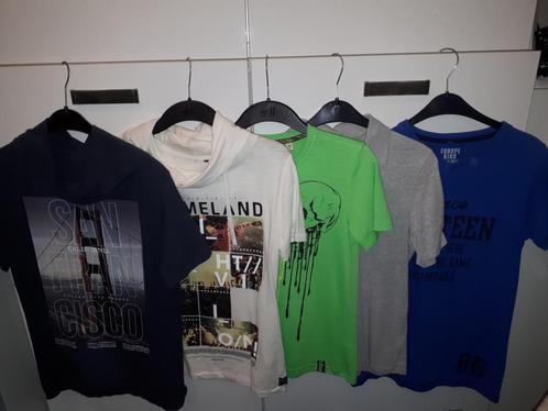 Pakketje van 16 stuks jongens shirts, polo's, longsleeves, Kinderen en Baby's, Kinderkleding | Maat 164, Jongen, Shirt of Longsleeve