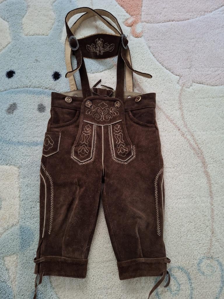Lederhosen kind, Ophalen of Verzenden, Zo goed als nieuw, 104 of kleiner, Jongen of Meisje