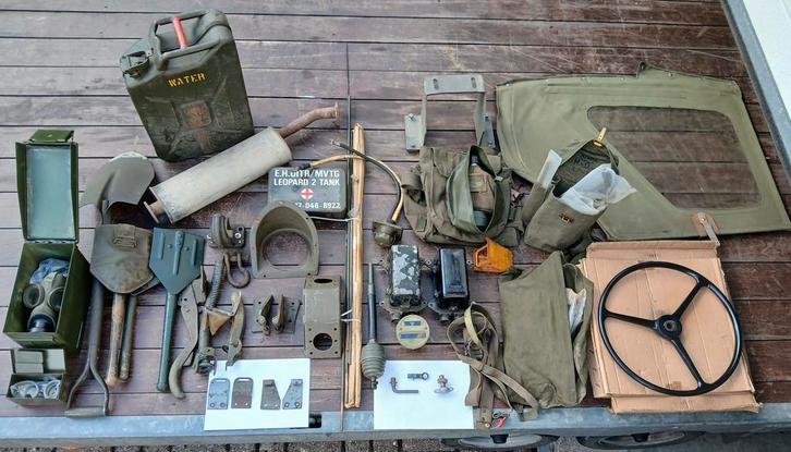 Onderdelen Nekaf Jeep, Verzamelen, Militaria | Algemeen, Landmacht, Overige typen, Amerika, Ophalen
