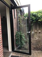 Aluminium  Schuco deur HR++, Ophalen, 120 cm of meer, Glas, 200 tot 215 cm