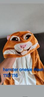 Hamster onesie maat 110/ 116 €5, Kinderen en Baby's, Kinderkleding | Maat 116, Ophalen of Verzenden, Zo goed als nieuw, Jongen of Meisje