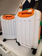 2 Leuke Trolleys - Postcode Loterij ZGAN, Wieltjes, Hard kunststof, Minder dan 50 cm, Ophalen of Verzenden