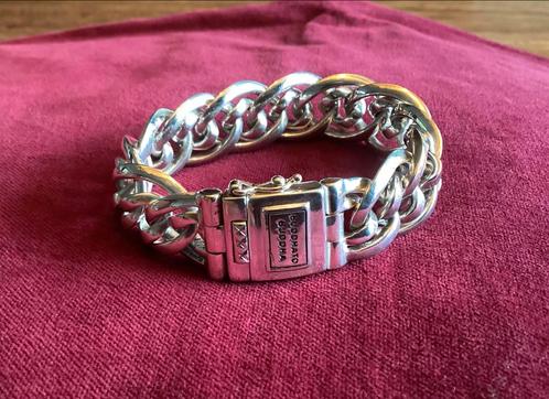 Buddha to buddha armband “ Nathalie small” zo goed als nieuw, Sieraden, Tassen en Uiterlijk, Armbanden, Zo goed als nieuw, Zilver