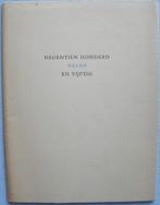 Negentien honderd negen en vijftig, boek met houtgravure, Gelezen, Ophalen of Verzenden, Nederland