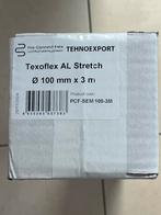 Texoflex AL Stretch Luchtkanaal 100mm x 3m - Nieuw, Ophalen of Verzenden, Nieuw, Ventilator