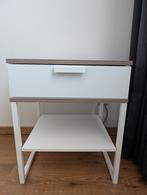 Kastje wit met lade, Huis en Inrichting, Kasten | Ladekasten, Ophalen, Minder dan 50 cm, 1 of 2 laden, Minder dan 100 cm